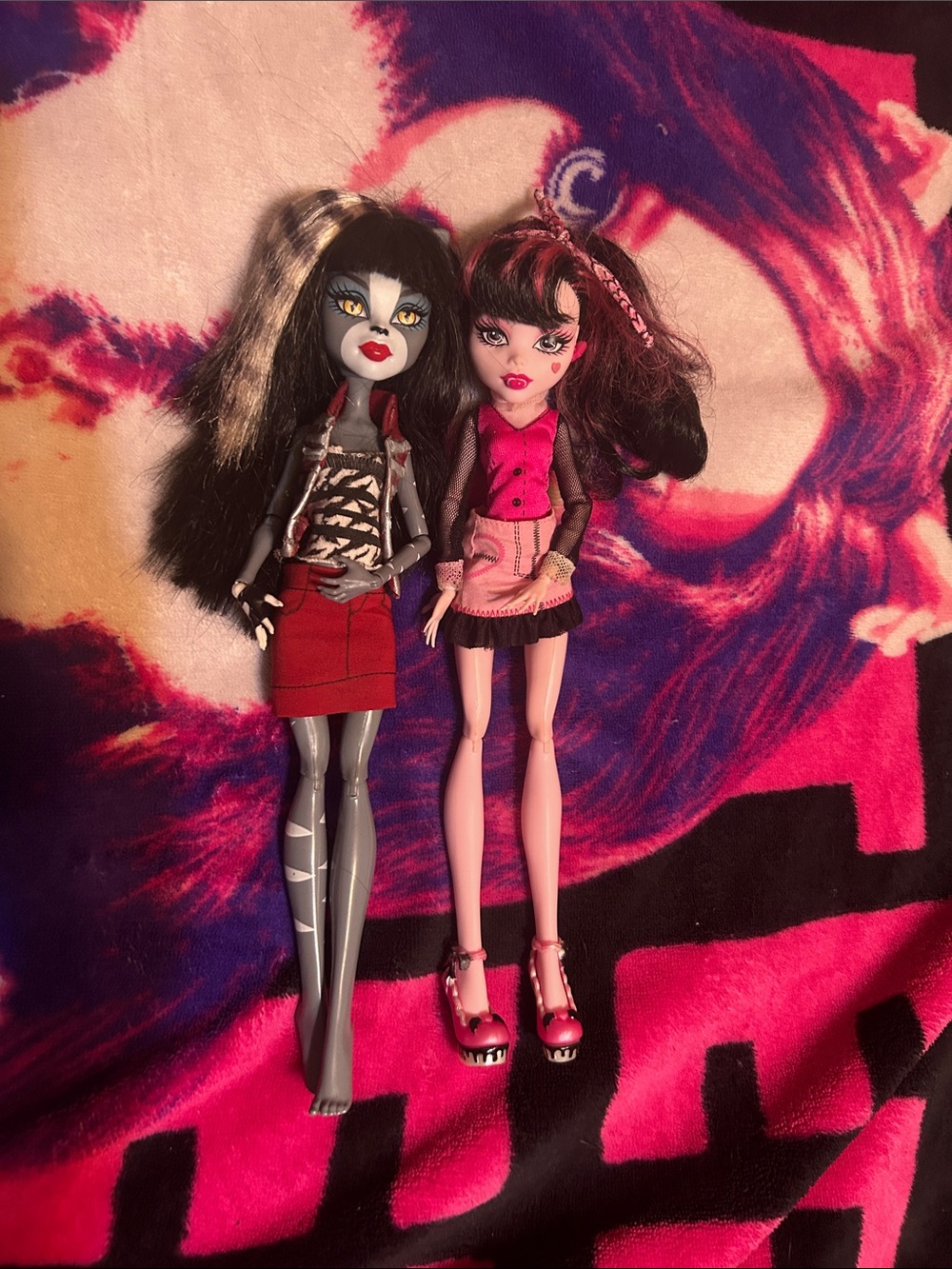 Monster high Draculaura doll bundle
